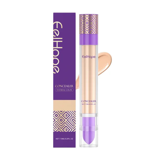 Liquid Foundation Concealer Waterproof Oil Control Concealer Covers Dark Circles Even Skin Tone Without Makeup New Makeup 7.5ml